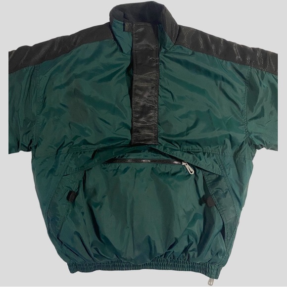 ⭐️ Vintage Nike green 1/4 Zip winter jacket - Picture 2 of 7